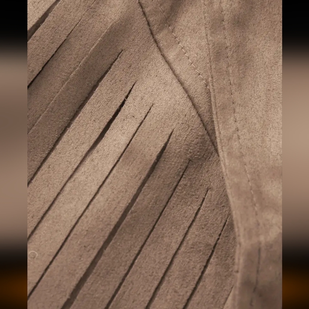 Fringe faux leather jacket - Picture 2 of 4